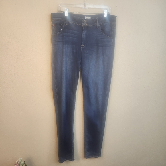 Hudson Jeans Denim - Hudson Jeans Elysian Denim Midrise Skinny Stretch Jeans 34 Waist (6457)